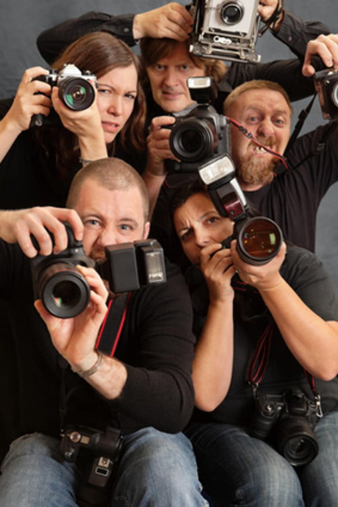 zealous press photographers