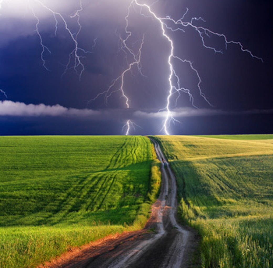 lightning storm